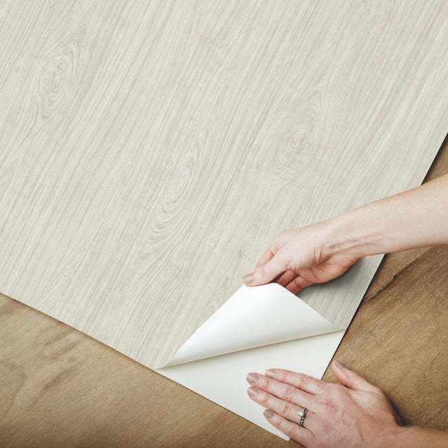 Cherry Wood Peel & Stick Wallpaper Peel and Stick Wallpaper RoomMates   