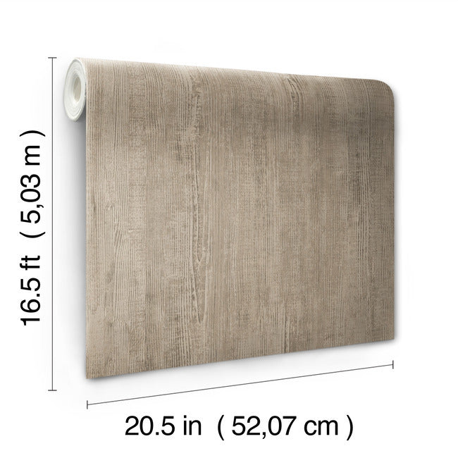 Dimensional Natural Wood Peel & Stick Wallpaper Peel and Stick Wallpaper RoomMates   