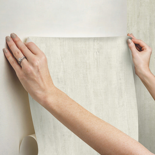 Dimensional Natural Wood Peel & Stick Wallpaper Peel and Stick Wallpaper RoomMates   