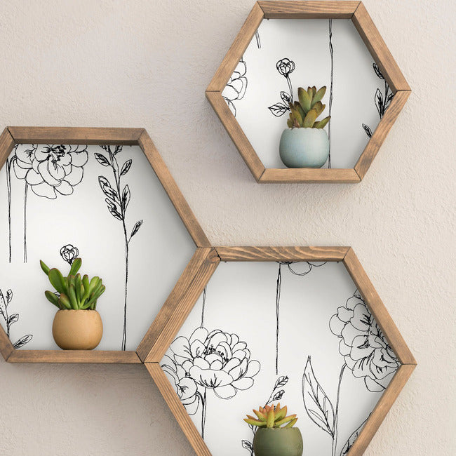 Maisey Peel & Stick Wallpaper Peel and Stick Wallpaper RoomMates   