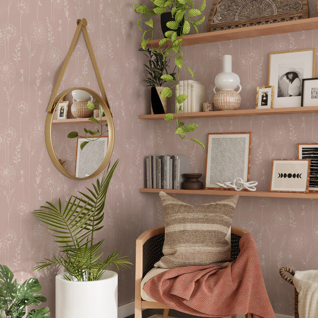 Maisey Peel & Stick Wallpaper Peel and Stick Wallpaper RoomMates   