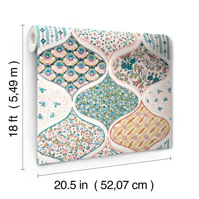 Pippa Peel & Stick Wallpaper Peel and Stick Wallpaper RoomMates   