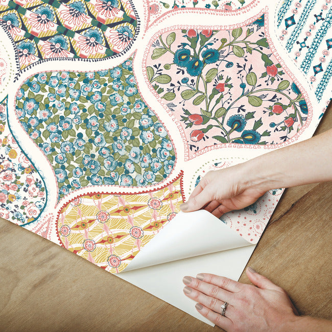 Pippa Peel & Stick Wallpaper Peel and Stick Wallpaper RoomMates   