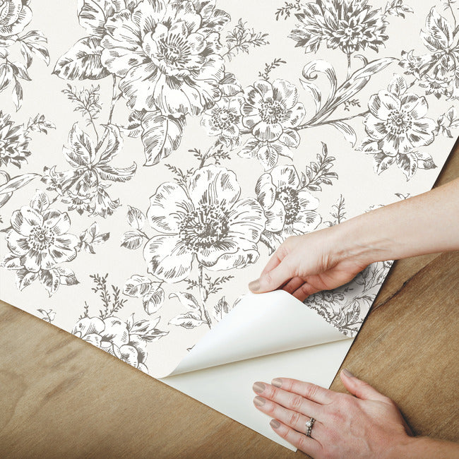 Winifred Peel & Stick Wallpaper Peel and Stick Wallpaper RoomMates   