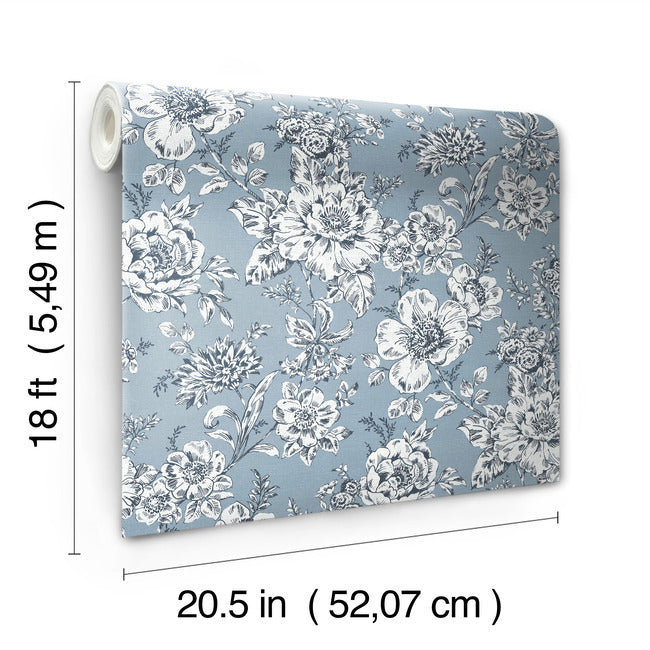 Winifred Peel & Stick Wallpaper Peel and Stick Wallpaper RoomMates   