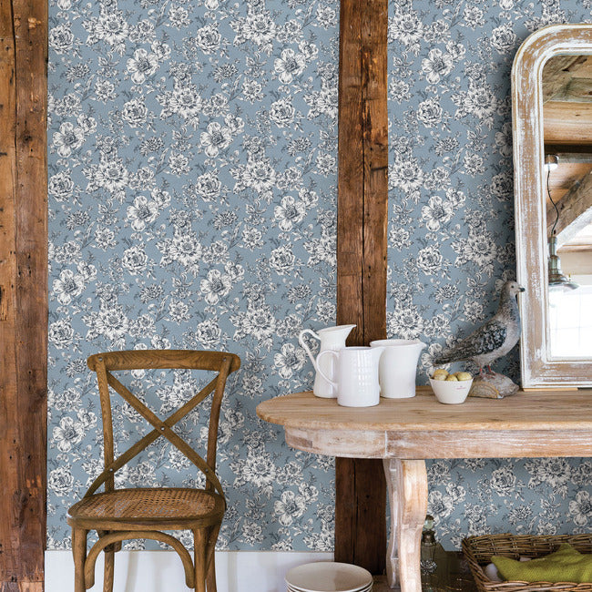 Winifred Peel & Stick Wallpaper Peel and Stick Wallpaper RoomMates   