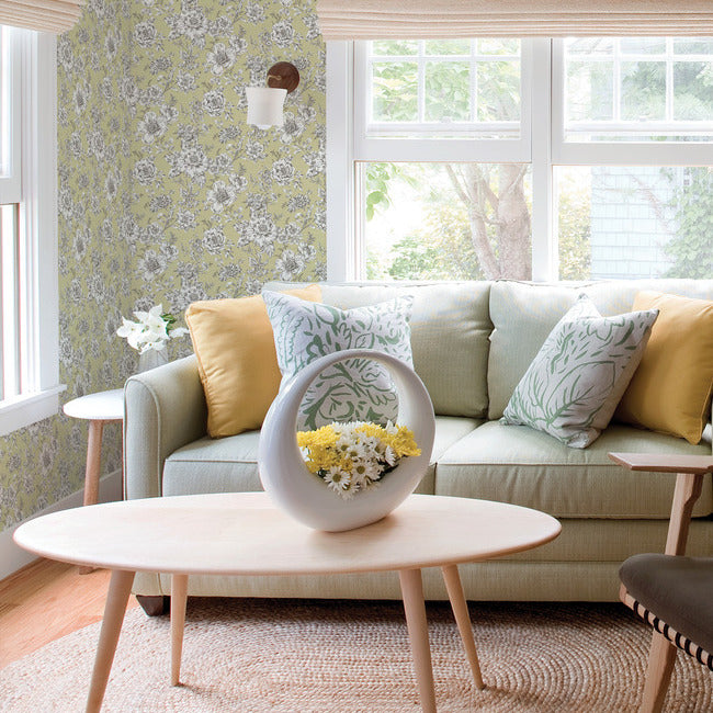 Winifred Peel & Stick Wallpaper Peel and Stick Wallpaper RoomMates   