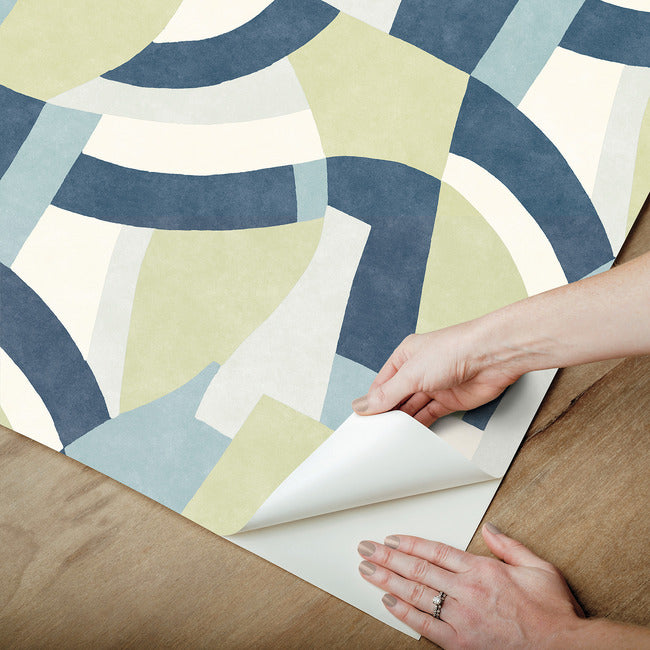 Melbourne Peel & Stick Wallpaper Peel and Stick Wallpaper RoomMates   