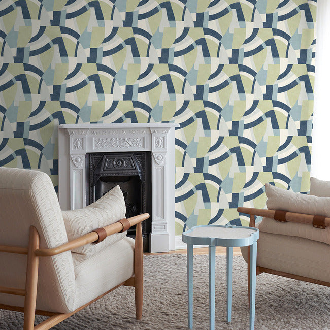 Melbourne Peel & Stick Wallpaper Peel and Stick Wallpaper RoomMates   