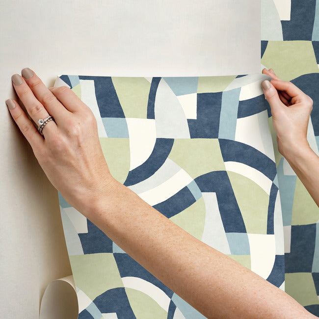 Melbourne Peel & Stick Wallpaper Peel and Stick Wallpaper RoomMates   