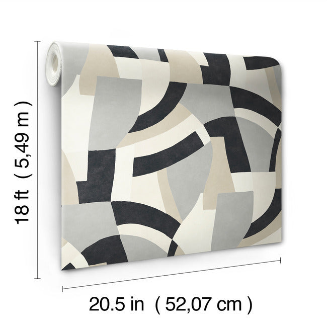 Melbourne Peel & Stick Wallpaper Peel and Stick Wallpaper RoomMates   