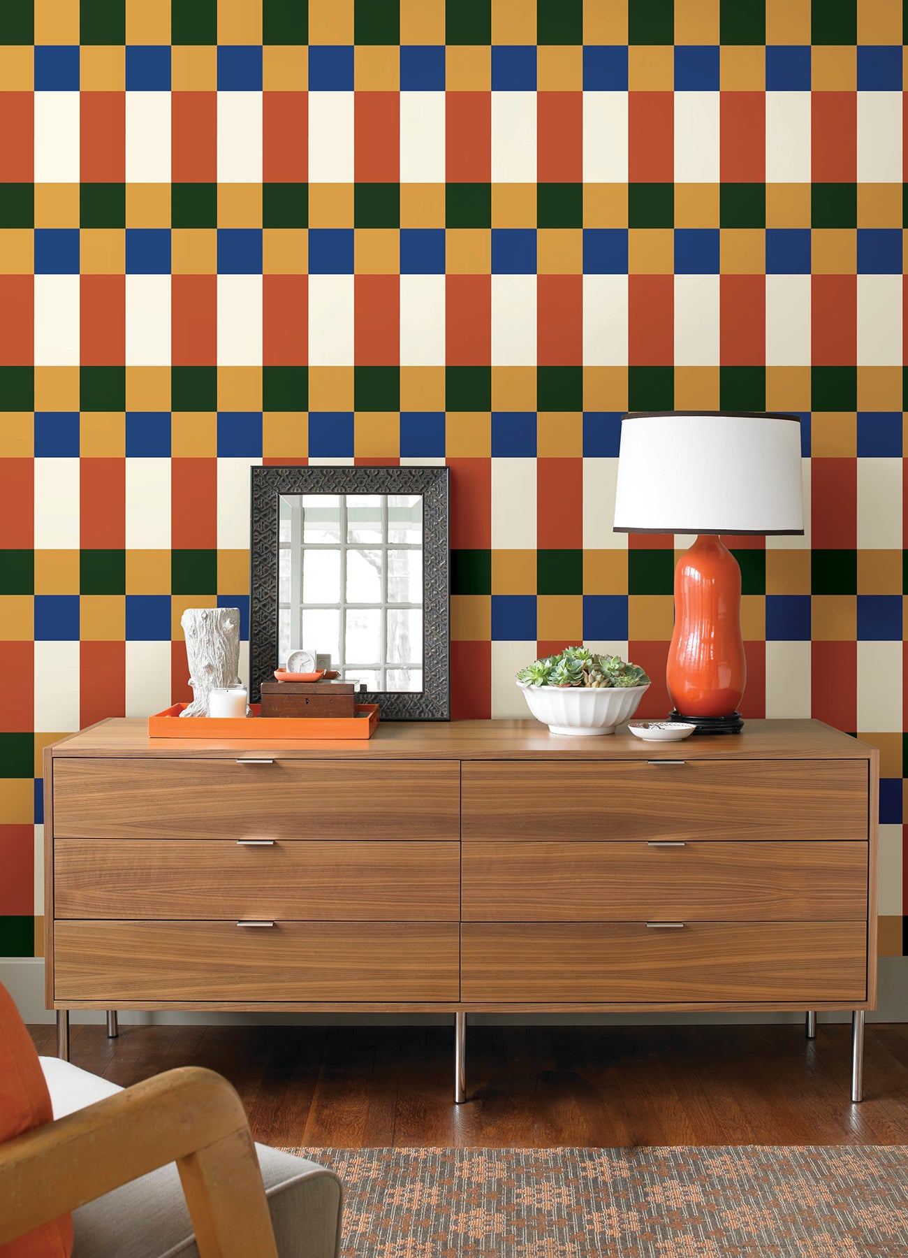 Emily Rayna® Framework Peel and Stick Wallpaper Peel and Stick Wallpaper RoomMates
