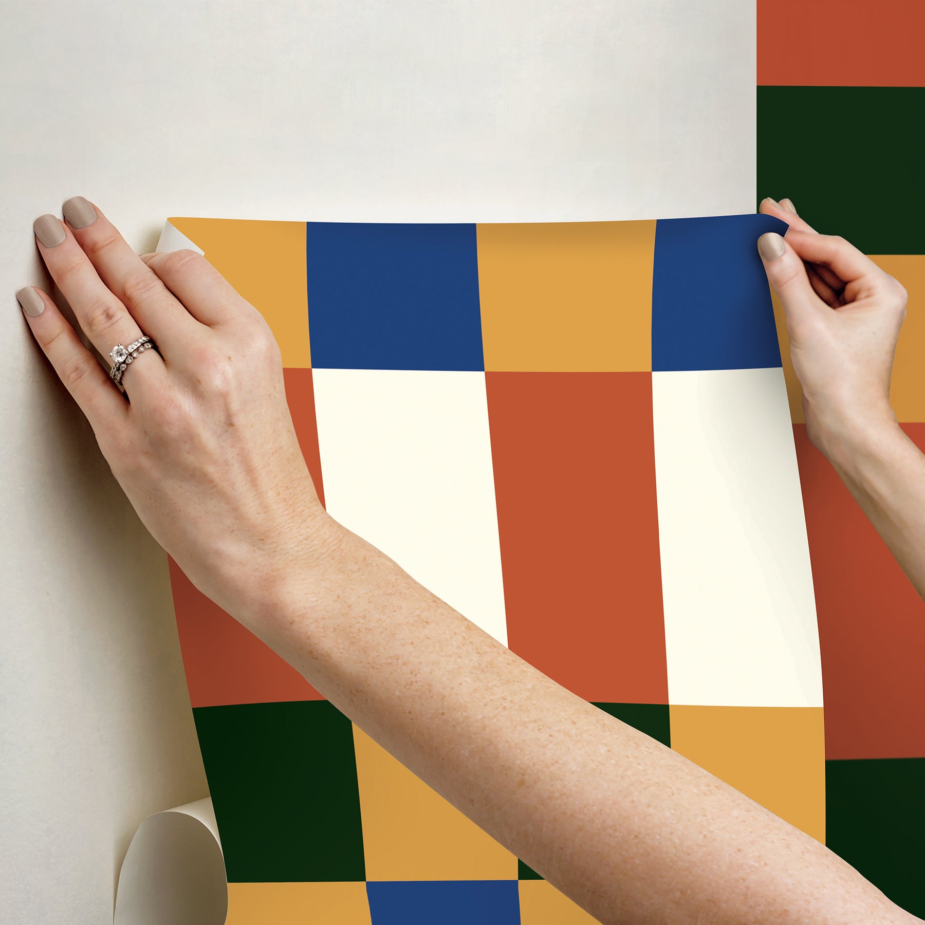 Emily Rayna® Framework Peel and Stick Wallpaper Peel and Stick Wallpaper RoomMates