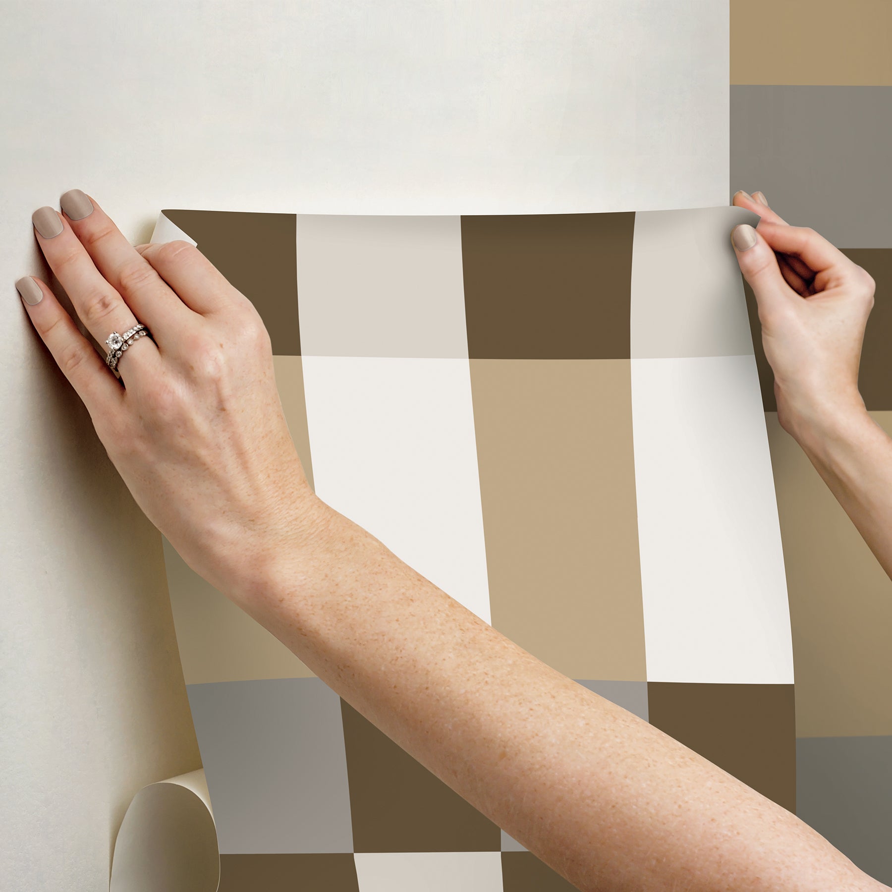 Emily Rayna® Framework Peel and Stick Wallpaper Peel and Stick Wallpaper RoomMates