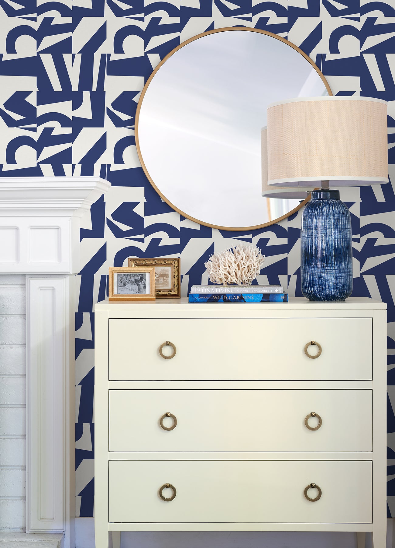 Emily Rayna® Inside The Box Peel and Stick Wallpaper Peel and Stick Wallpaper RoomMates