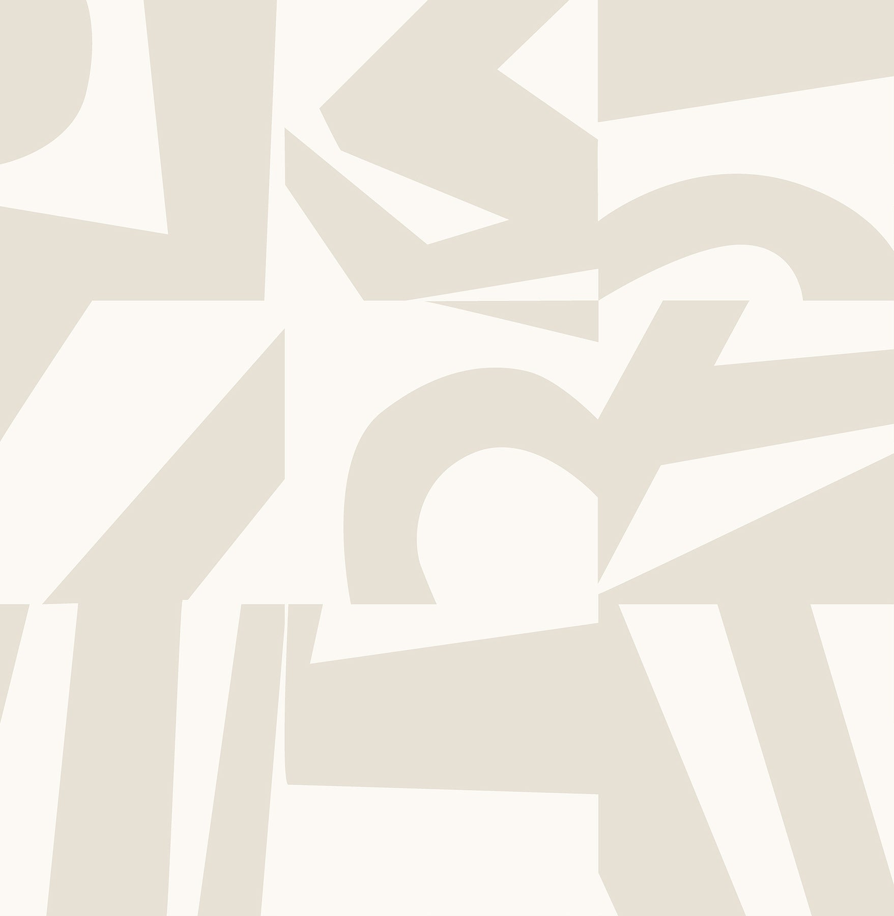 Emily Rayna® Inside The Box Peel and Stick Wallpaper Peel and Stick Wallpaper RoomMates Roll Taupe