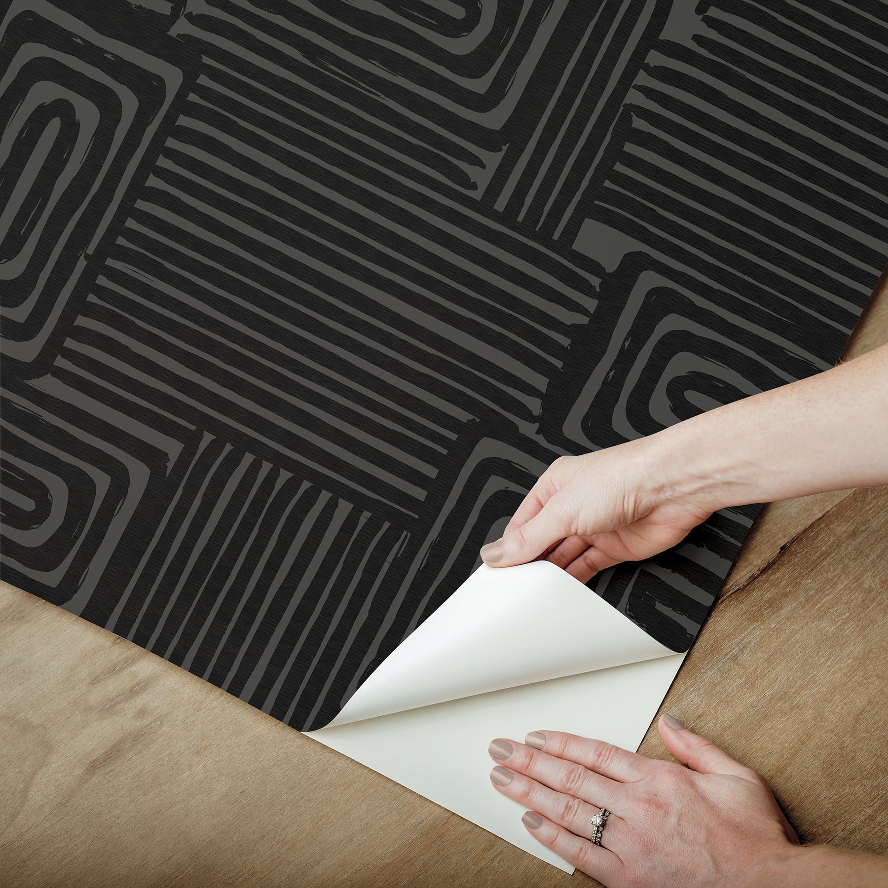 Emily Rayna® Pathways Peel and Stick Wallpaper Peel and Stick Wallpaper RoomMates