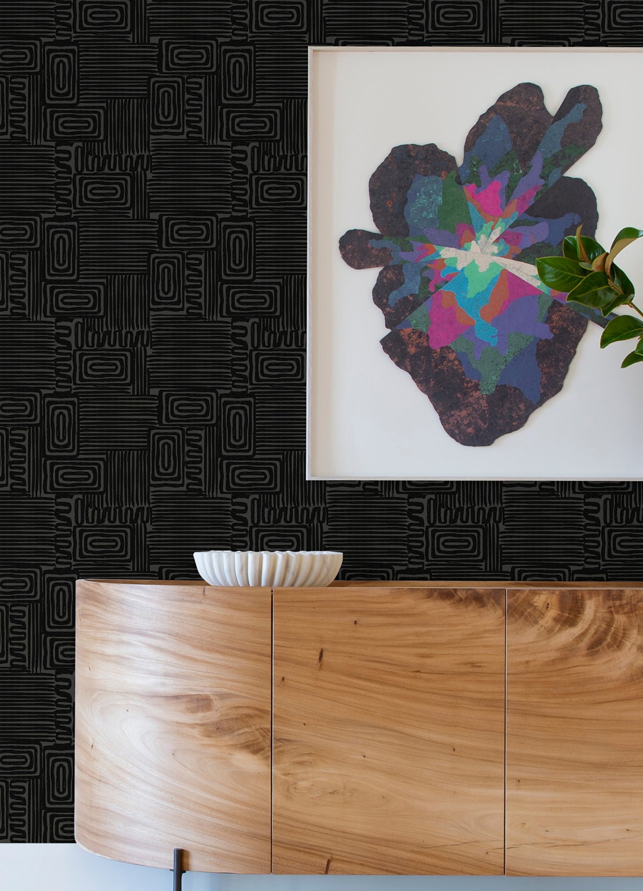Emily Rayna® Pathways Peel and Stick Wallpaper Peel and Stick Wallpaper RoomMates