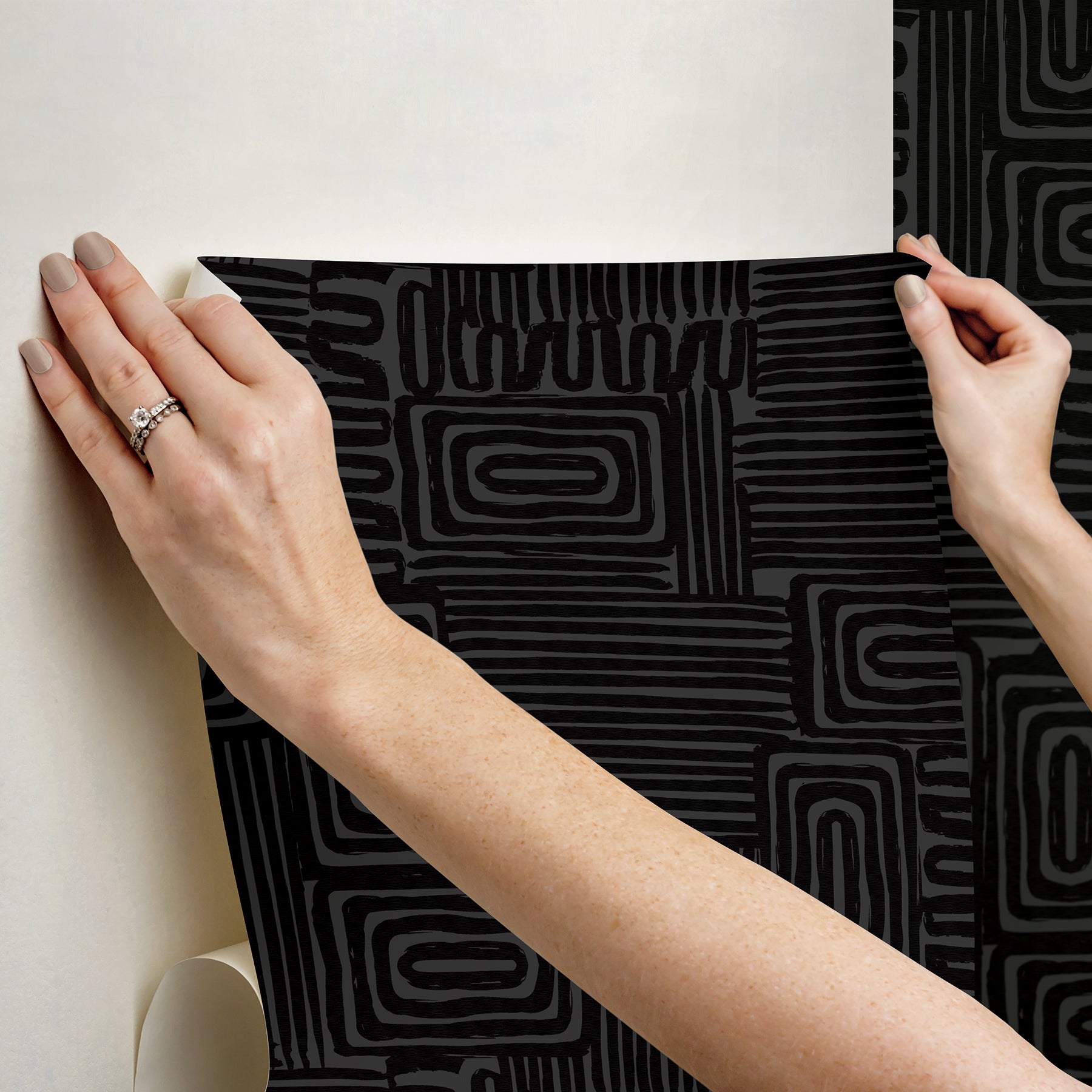 Emily Rayna® Pathways Peel and Stick Wallpaper Peel and Stick Wallpaper RoomMates