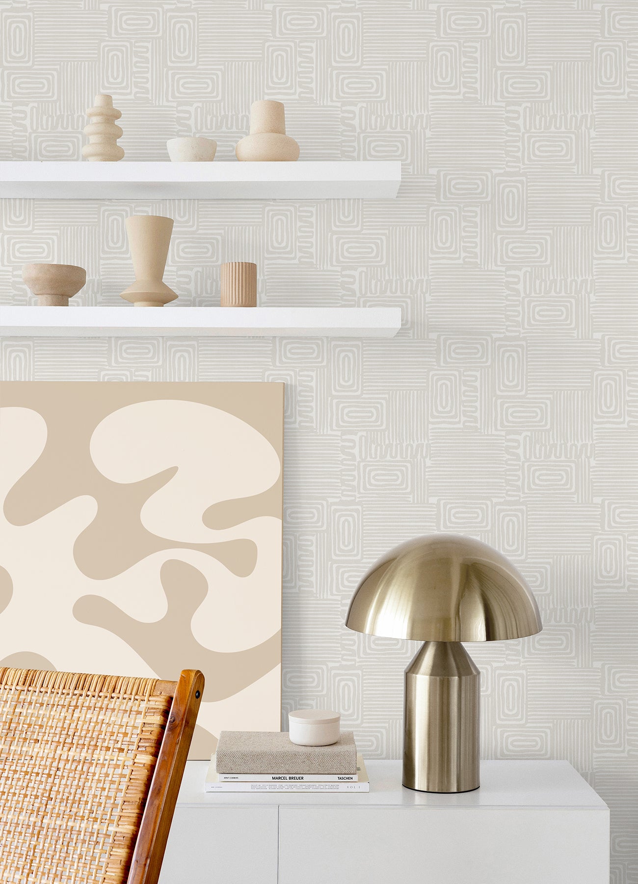 Emily Rayna® Pathways Peel and Stick Wallpaper Peel and Stick Wallpaper RoomMates