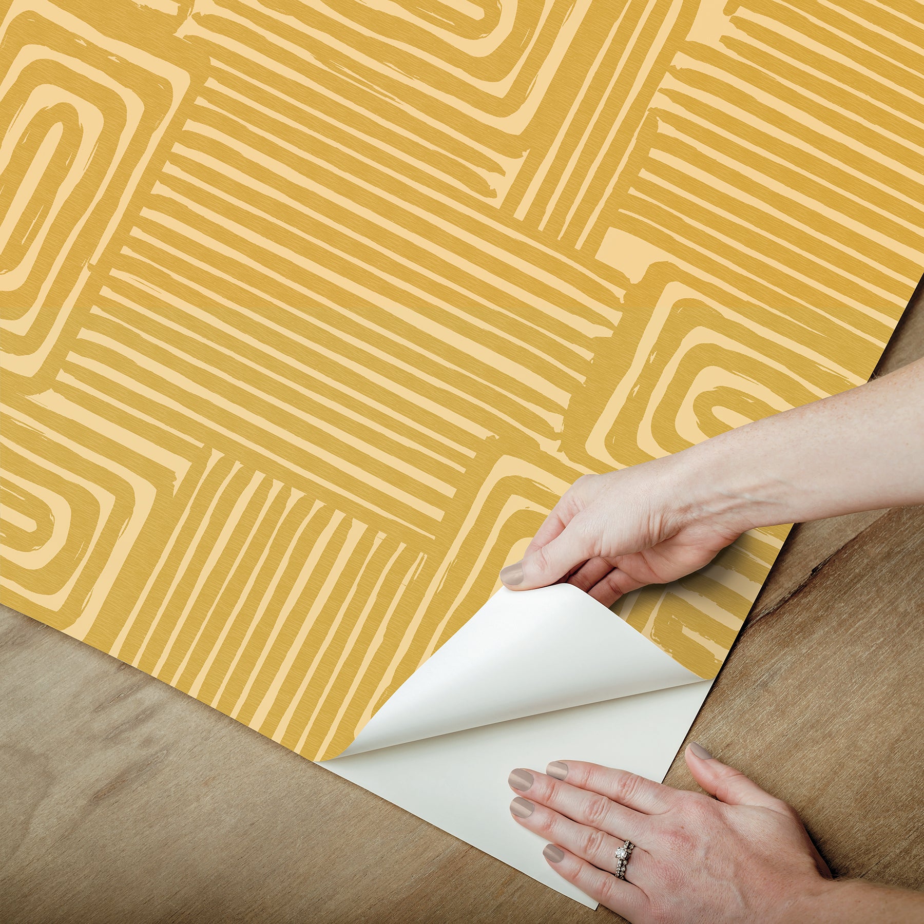 Emily Rayna® Pathways Peel and Stick Wallpaper Peel and Stick Wallpaper RoomMates