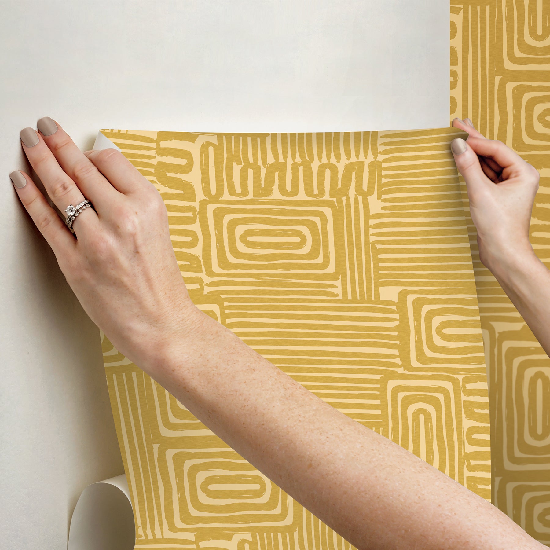 Emily Rayna® Pathways Peel and Stick Wallpaper Peel and Stick Wallpaper RoomMates