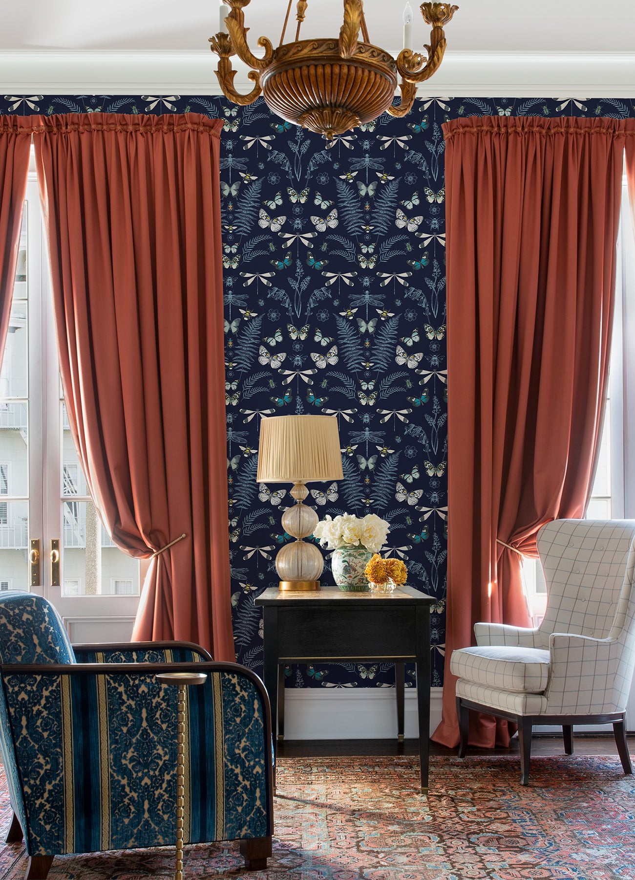 Hidden Treasures Peel and Stick Wallpaper Peel and Stick Wallpaper RoomMates   