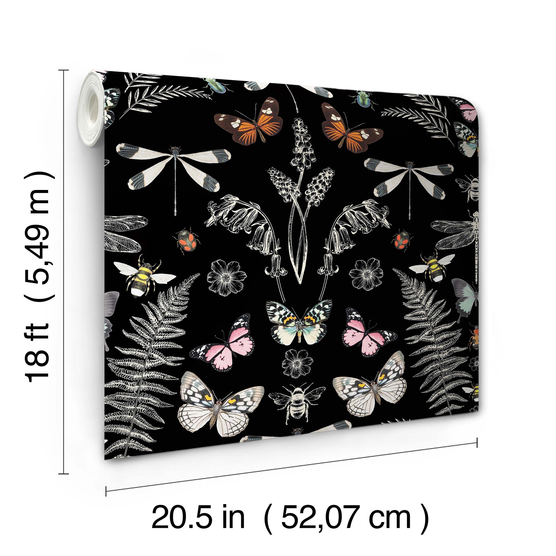 Hidden Treasures Peel and Stick Wallpaper Peel and Stick Wallpaper RoomMates   