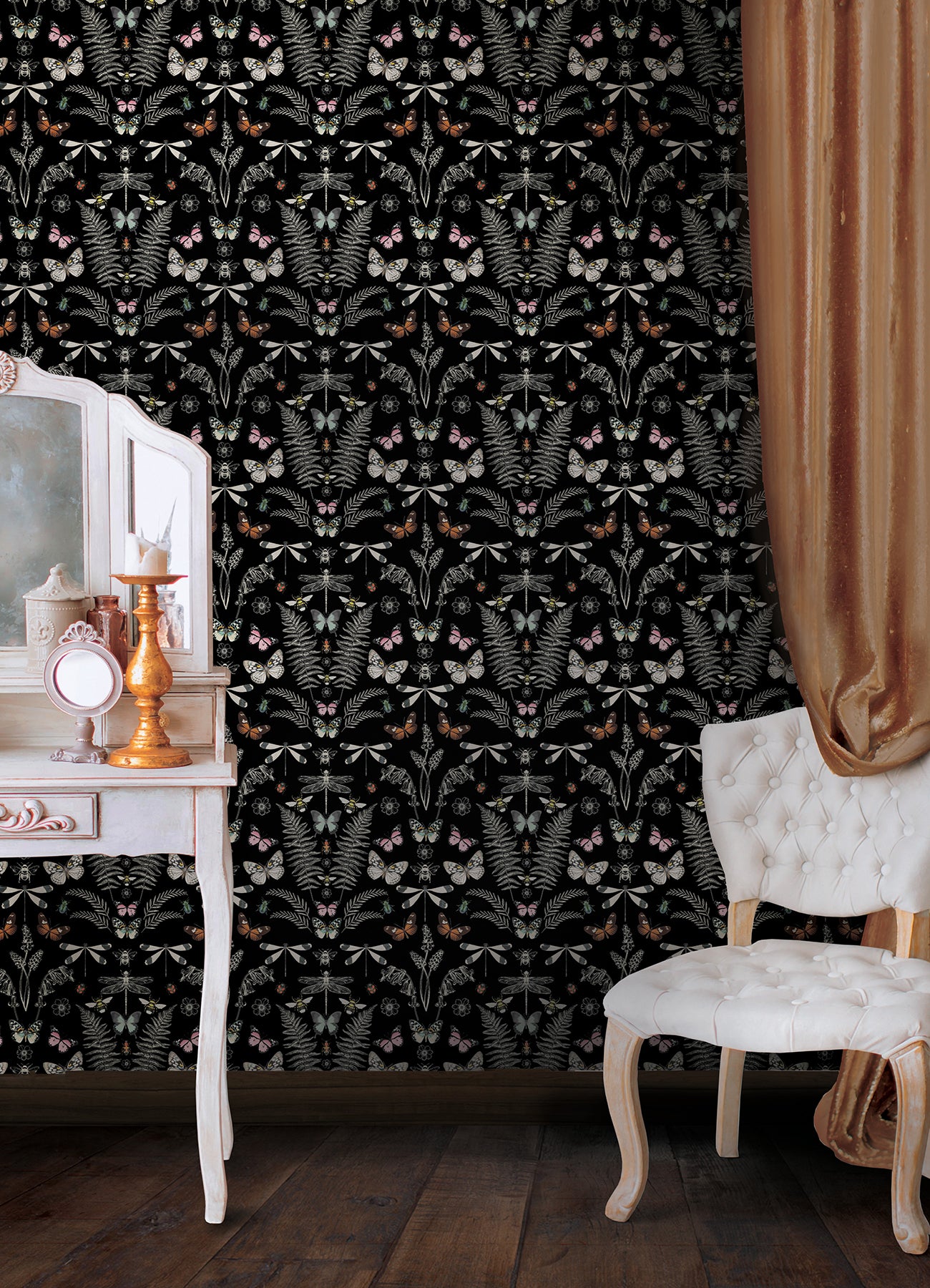 Hidden Treasures Peel and Stick Wallpaper Peel and Stick Wallpaper RoomMates   