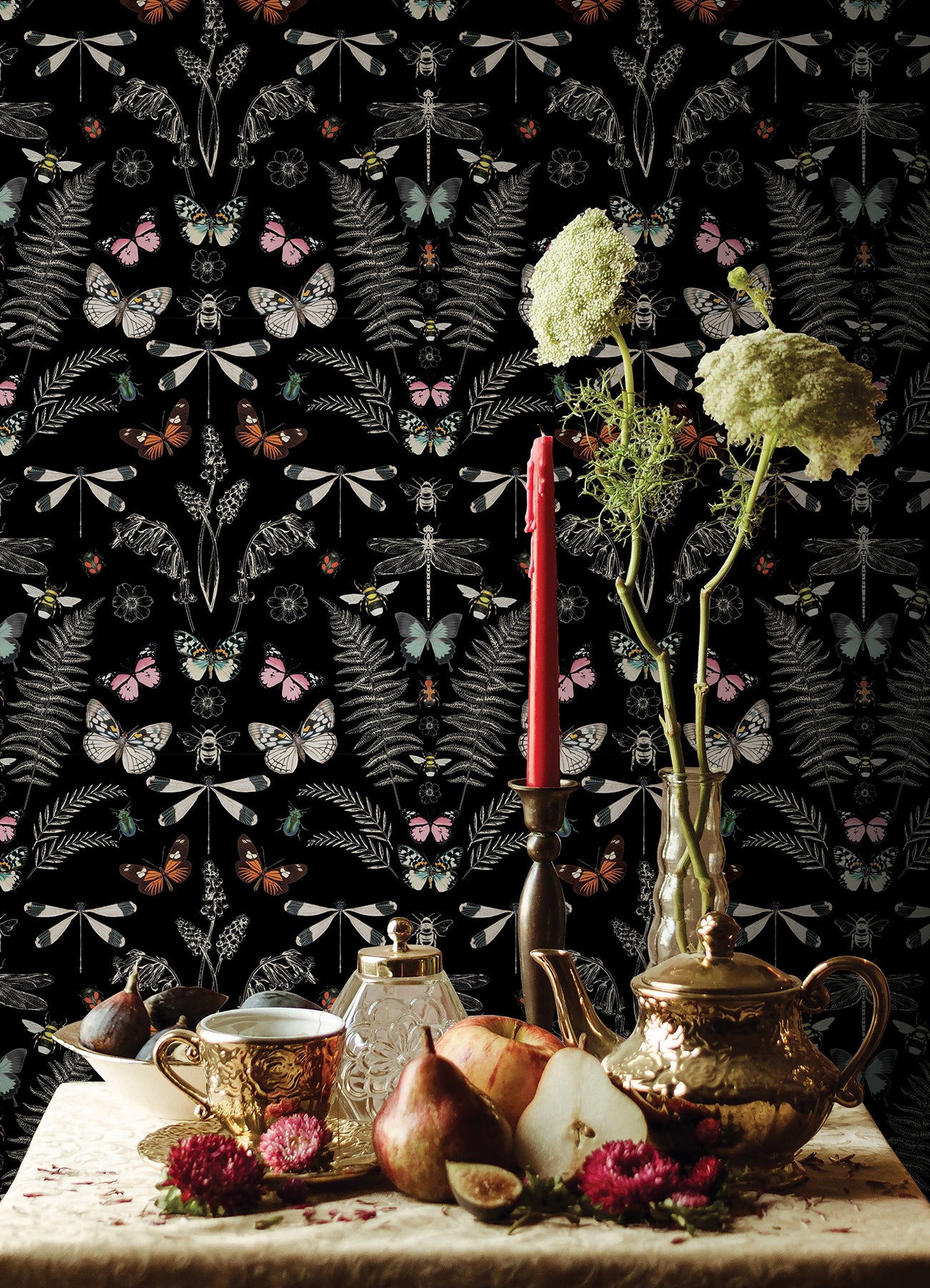 Hidden Treasures Peel and Stick Wallpaper Peel and Stick Wallpaper RoomMates   