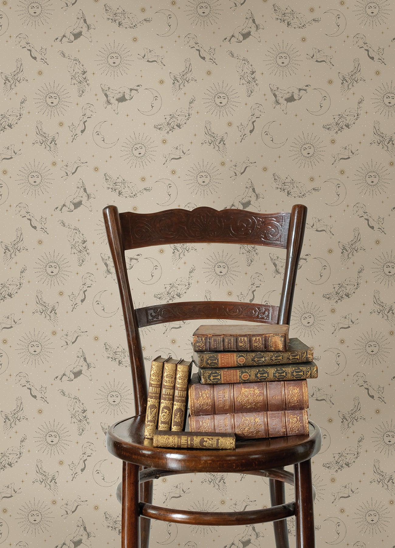 Zodiac Dreams Peel and Stick Wallpaper Peel and Stick Wallpaper RoomMates   