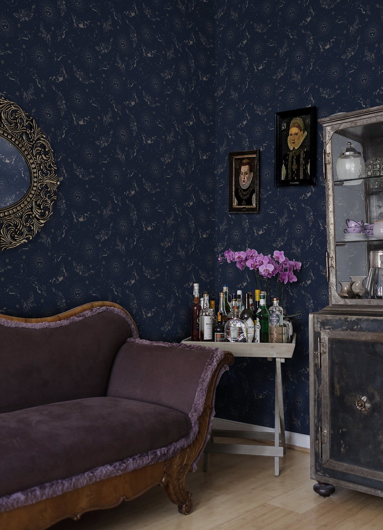 Zodiac Dreams Peel and Stick Wallpaper Peel and Stick Wallpaper RoomMates   