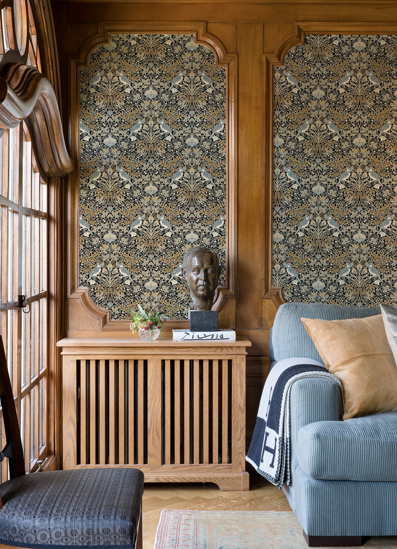 Garden Aviary Peel and Stick Wallpaper Peel and Stick Wallpaper RoomMates   