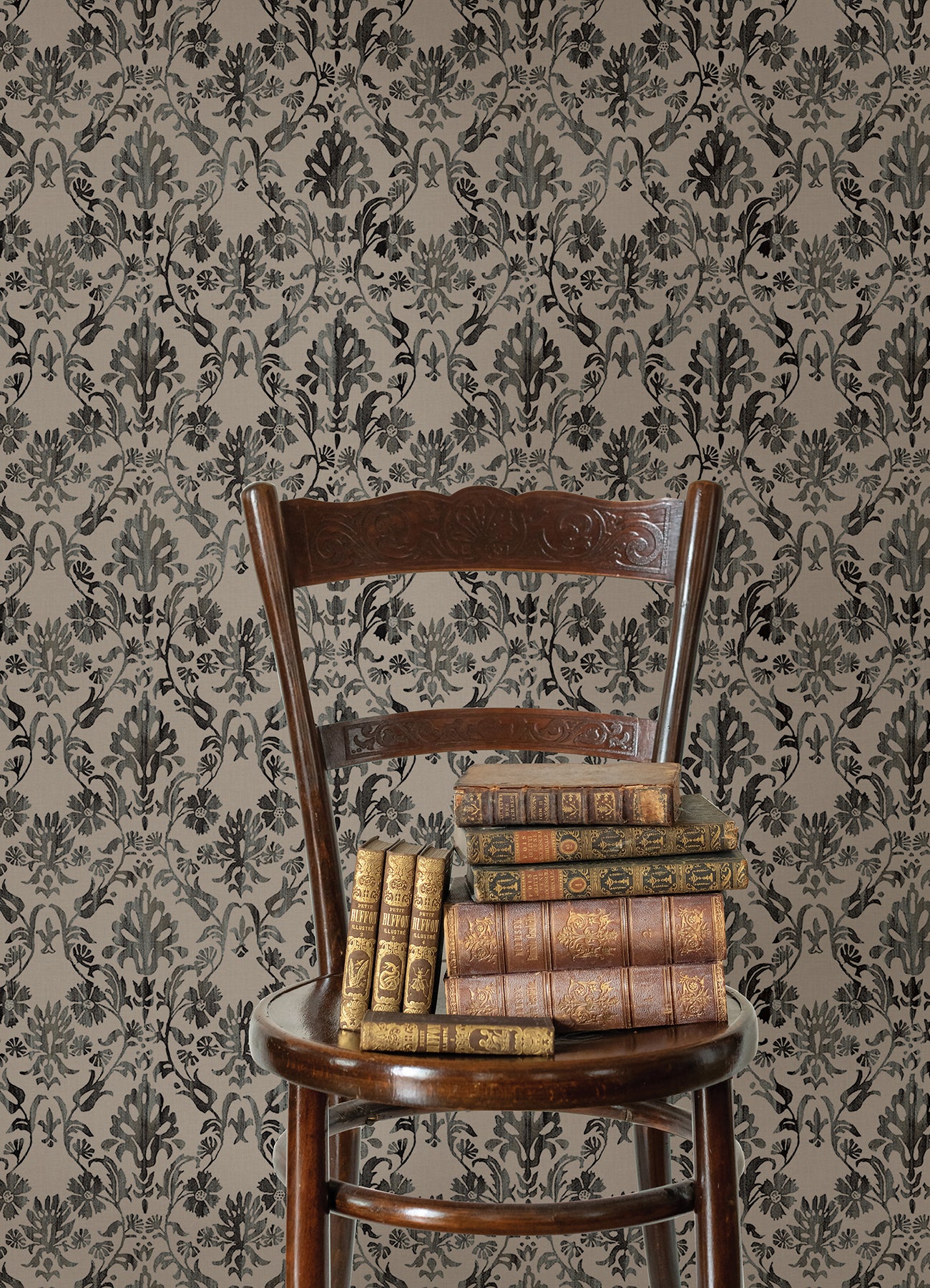 Blooming Damask Peel and Stick Wallpaper Peel and Stick Wallpaper RoomMates   