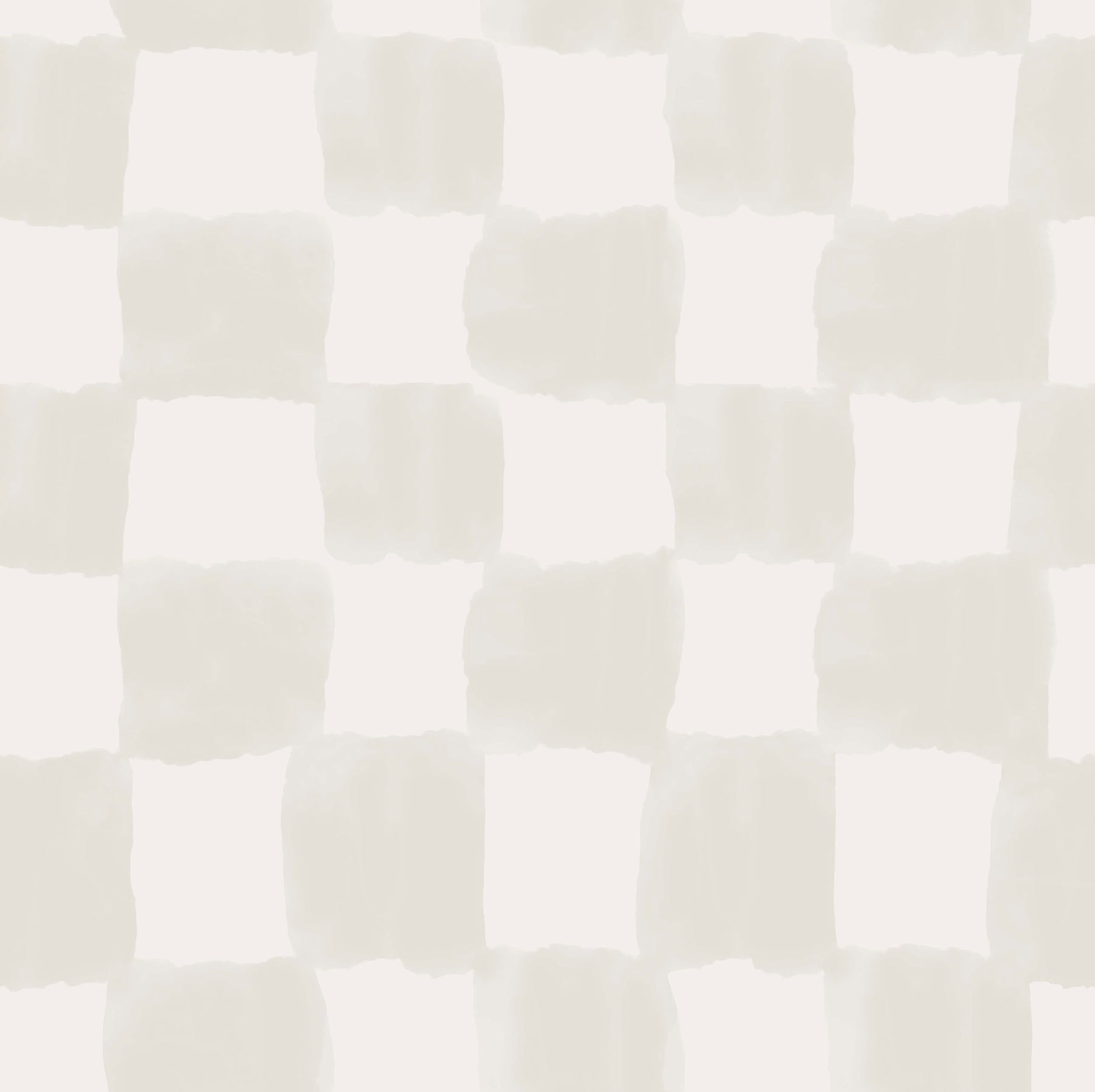 Mr. Kate Tess Watercolor Checker Peel and Stick Wallpaper Peel and Stick Wallpaper RoomMates Roll Cream 