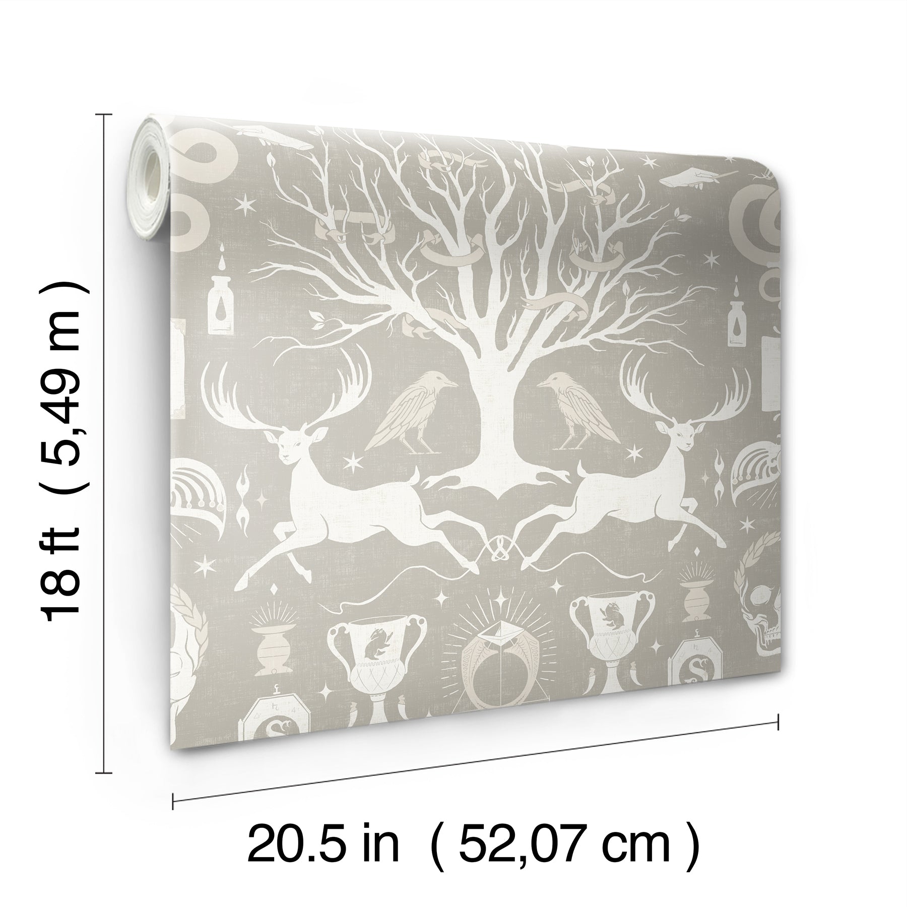 Harry Potter Horcrux Damask Peel and Stick Wallpaper Peel and Stick Wallpaper RoomMates   
