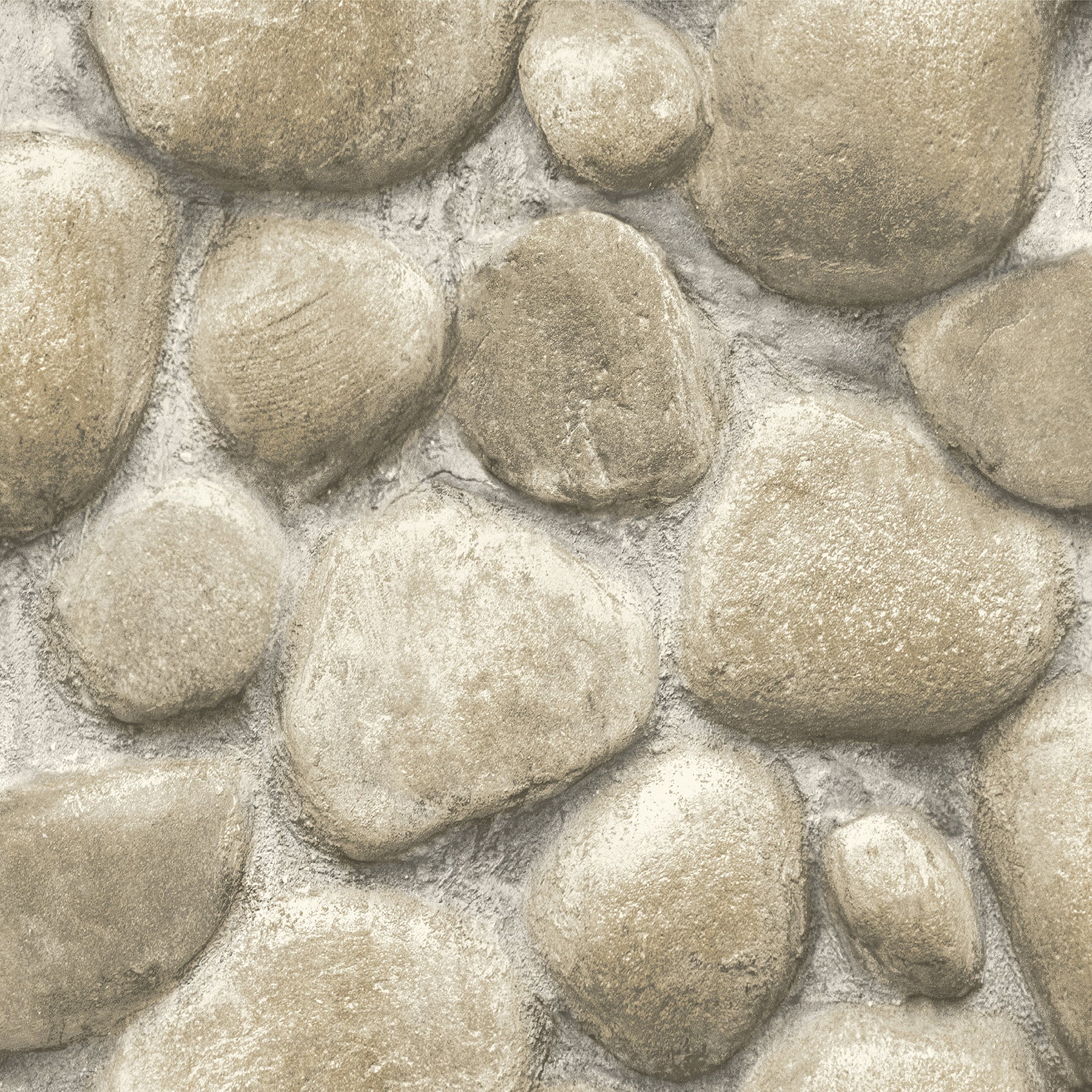 Yellowstone Root Rocks Beige Peel & Stick Wallpaper Peel and Stick Wallpaper RoomMates Decor Roll  