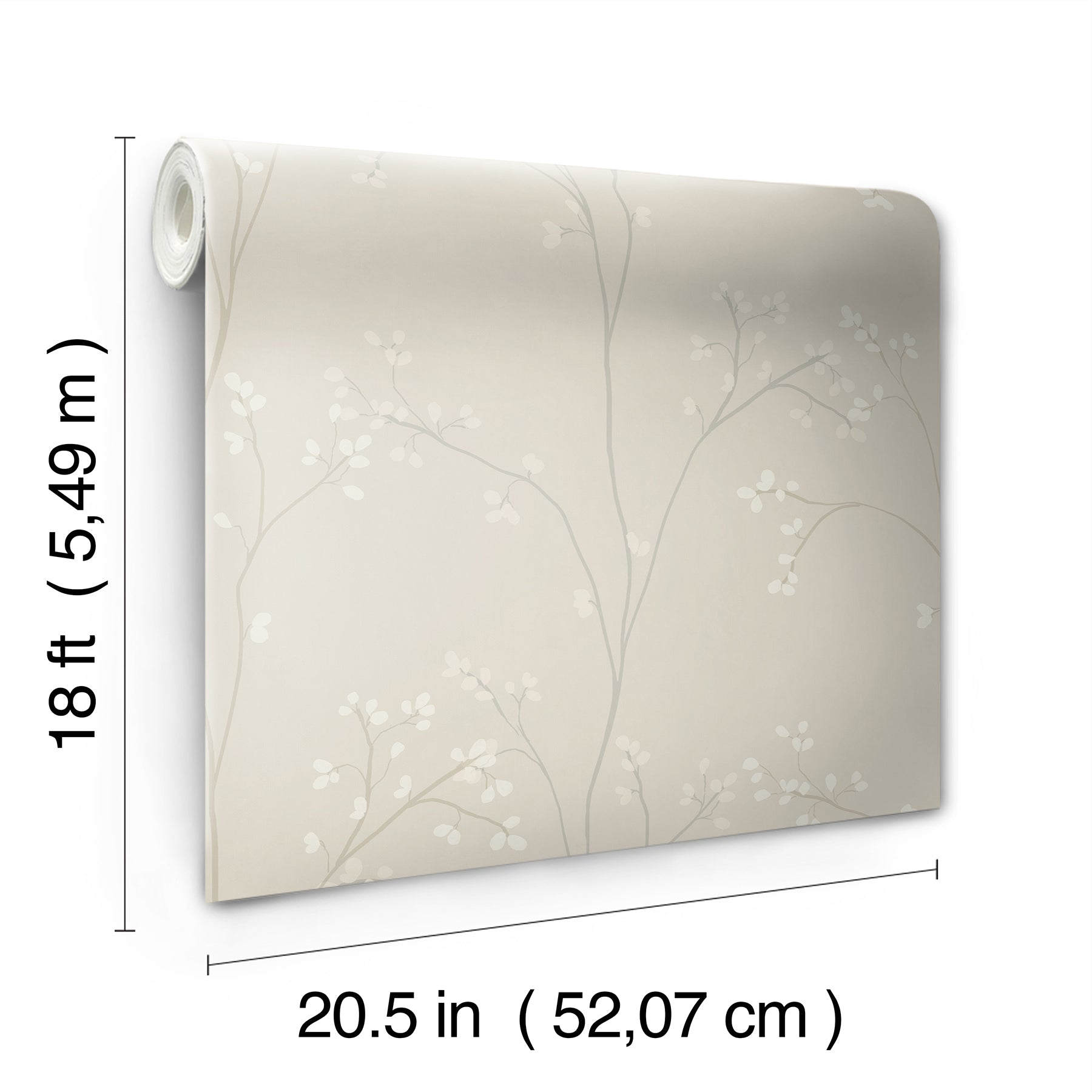 Blossom Stripe Black Peel & Stick Wallpaper Peel and Stick Wallpaper RoomMates Decor   