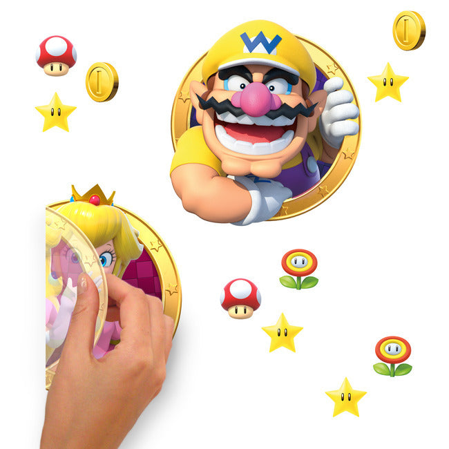 Super Mario Character Peel & Stick Wall Decals Wall Decals RoomMates   