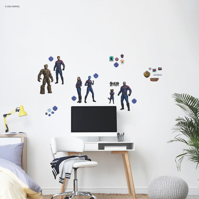 Guardians Of The Galaxy 3 Peel & Stick Wall Decals Wall Decals RoomMates   