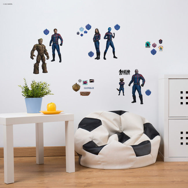 Guardians Of The Galaxy 3 Peel & Stick Wall Decals Wall Decals RoomMates   
