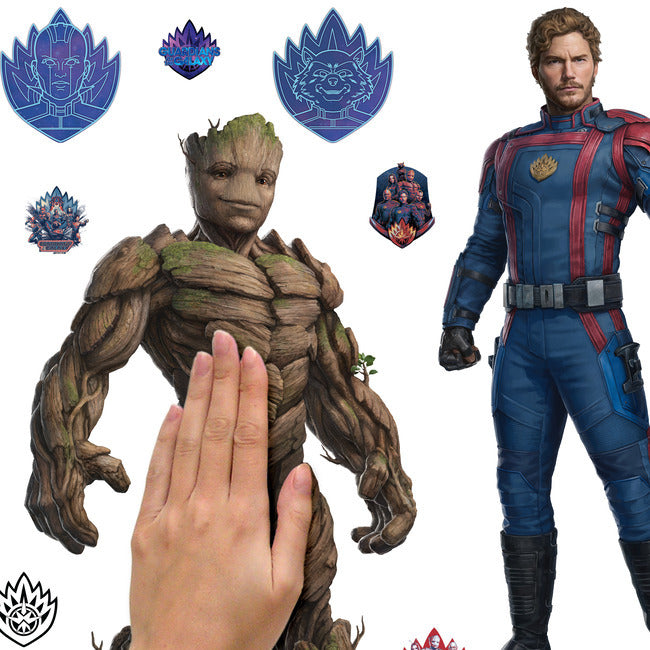 Guardians Of The Galaxy 3 Peel & Stick Wall Decals Wall Decals RoomMates   