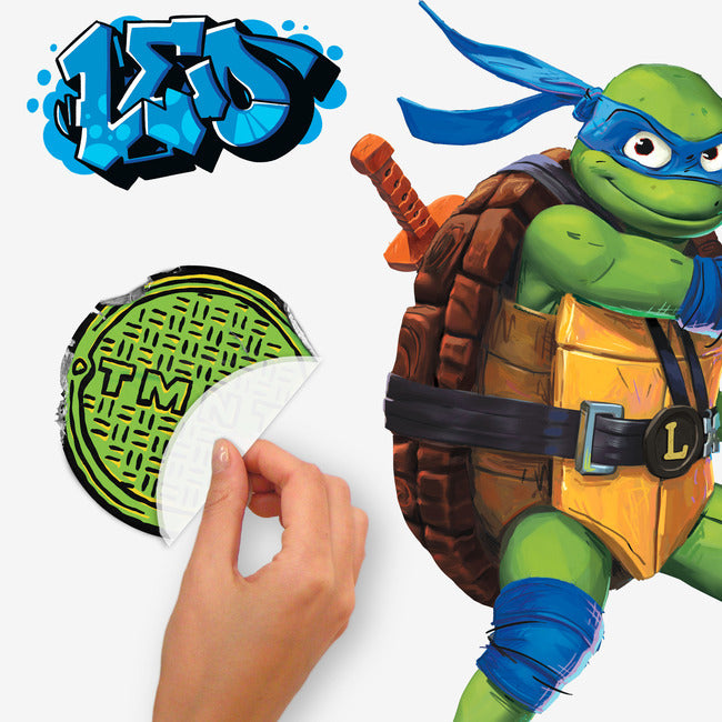 Teenage Mutant Ninja Turtles Mutant Mayhem Characters Wall Decals Wall Decals RoomMates Decor   