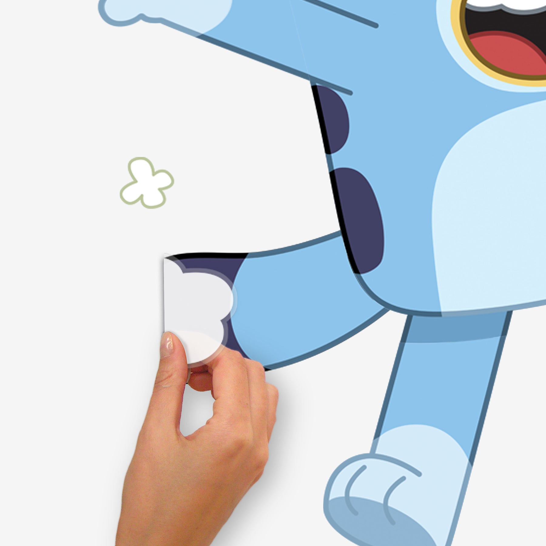 Bluey Character Peel and Stick Wall Decals Wall Decals RoomMates Decor   