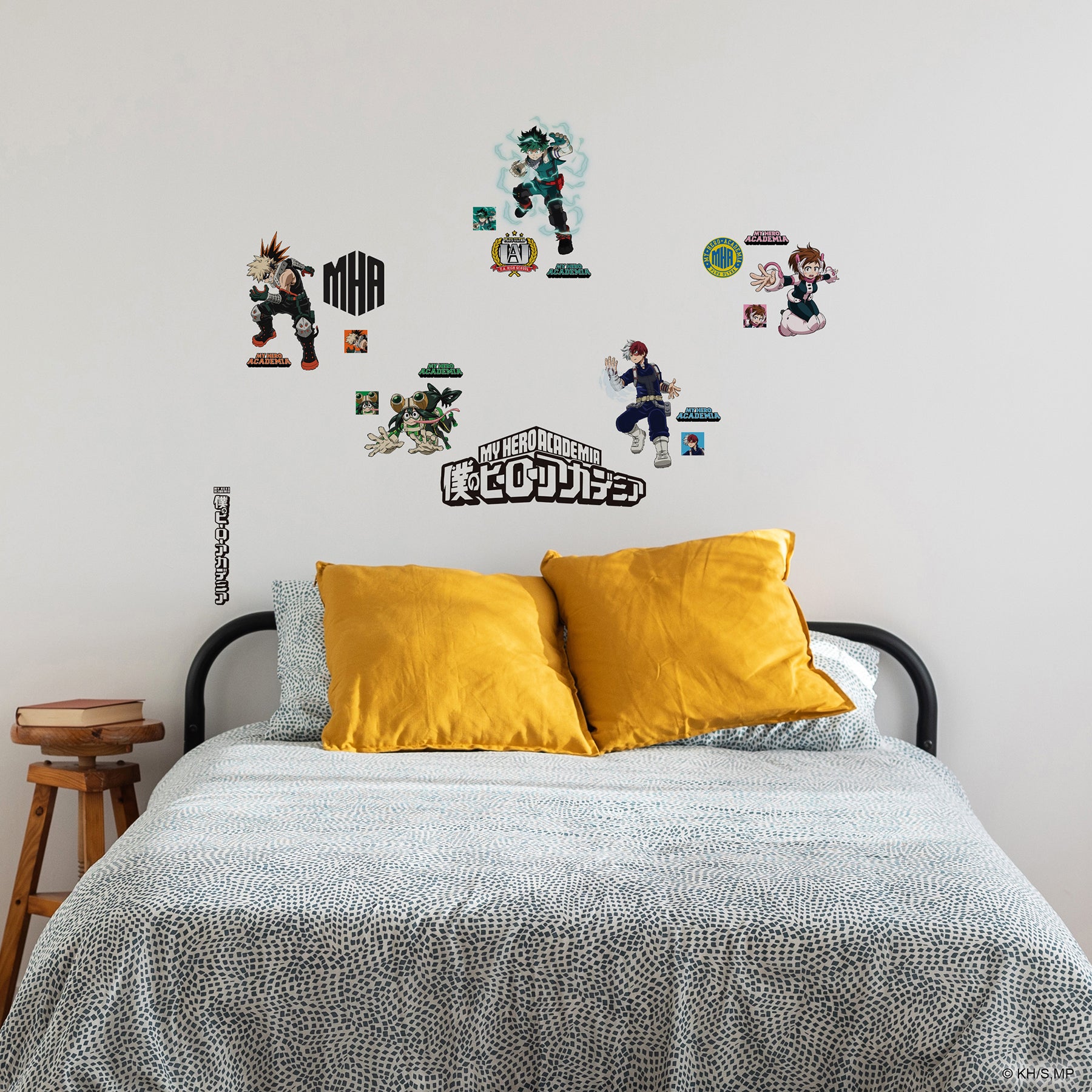 My Hero Academia Wall Decals Wall Decals RoomMates Decor   