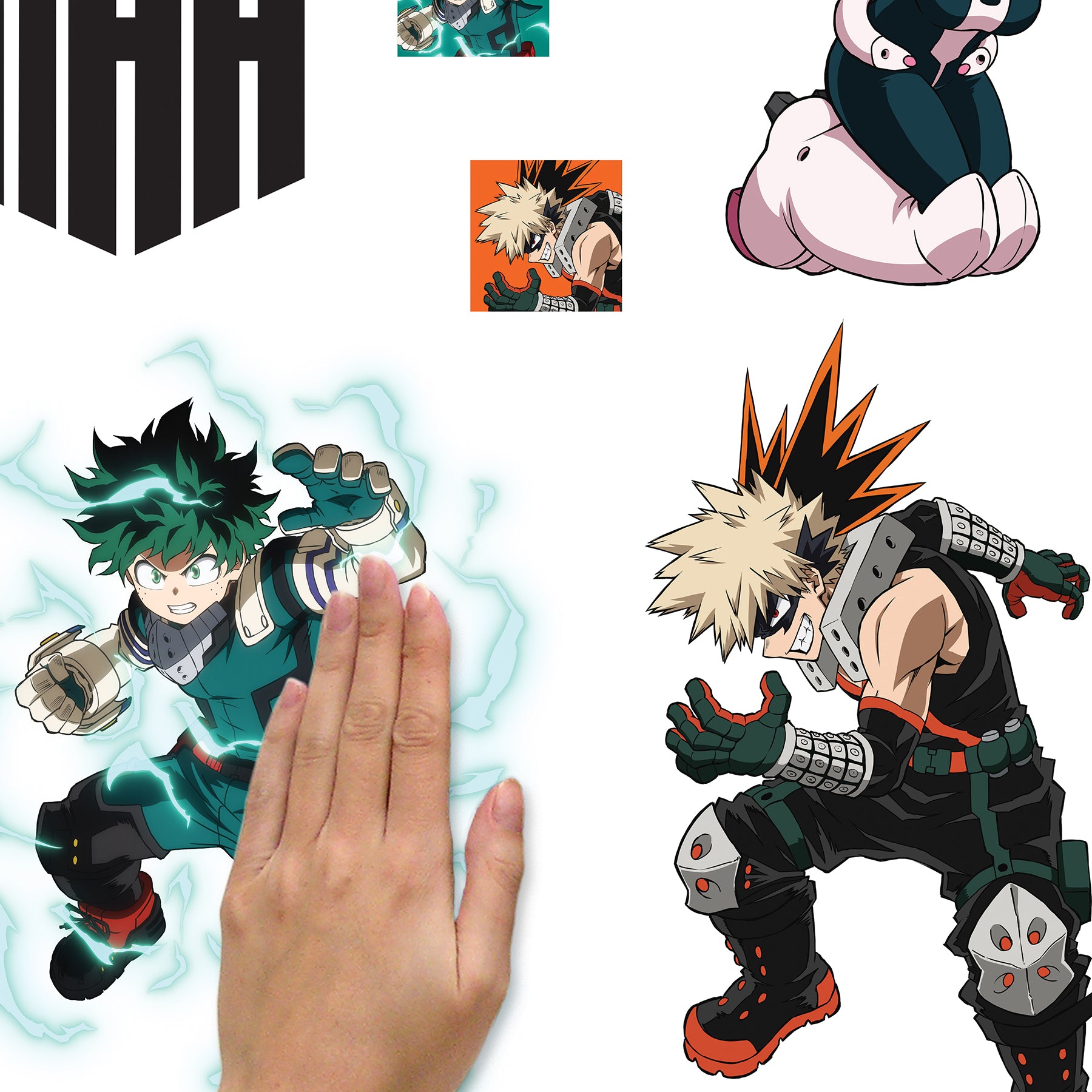 My Hero Academia Wall Decals Wall Decals RoomMates Decor   