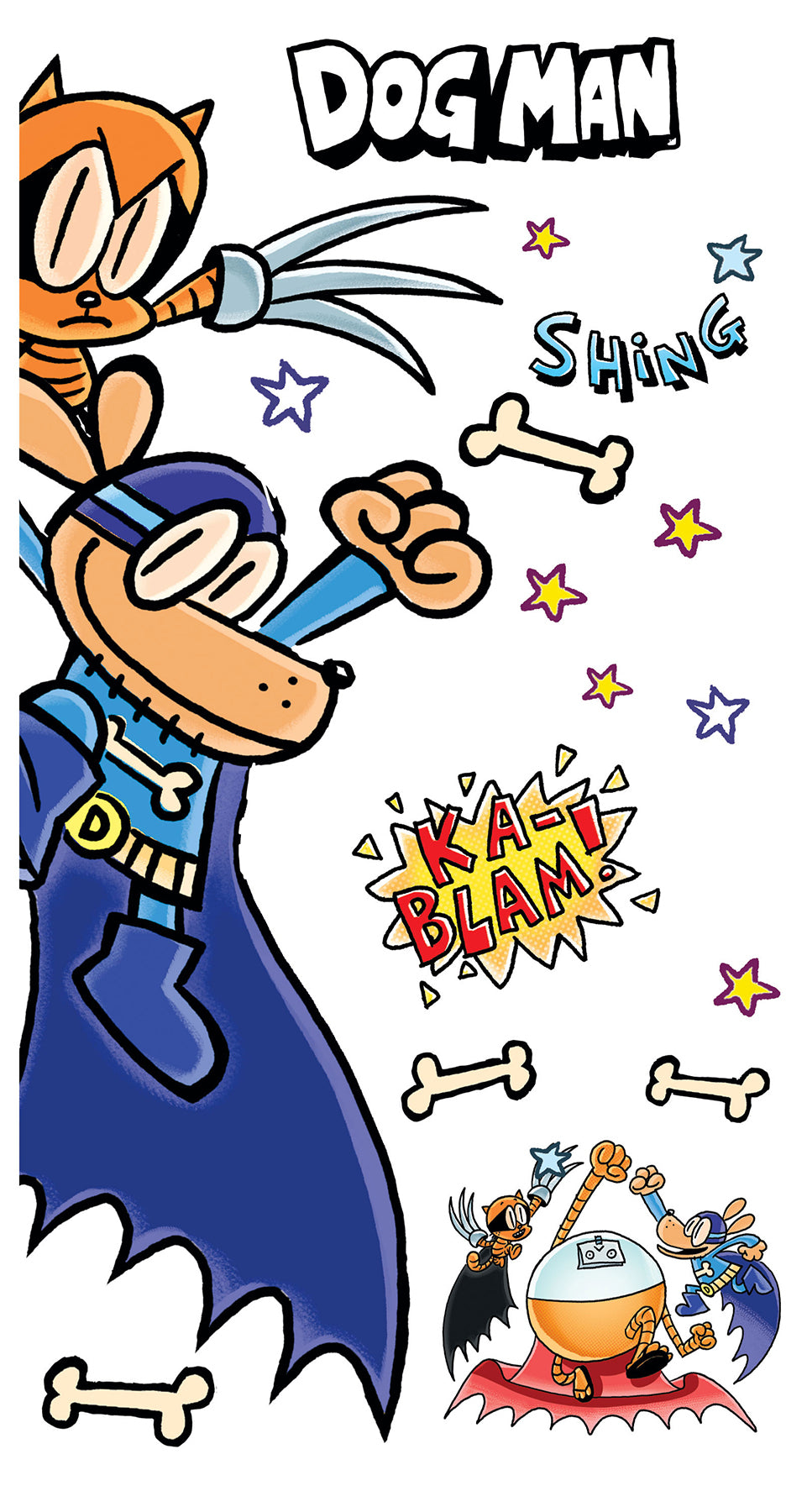 Dog Man Supa Buddies Wall Decals Wall Decals RoomMates Decor   