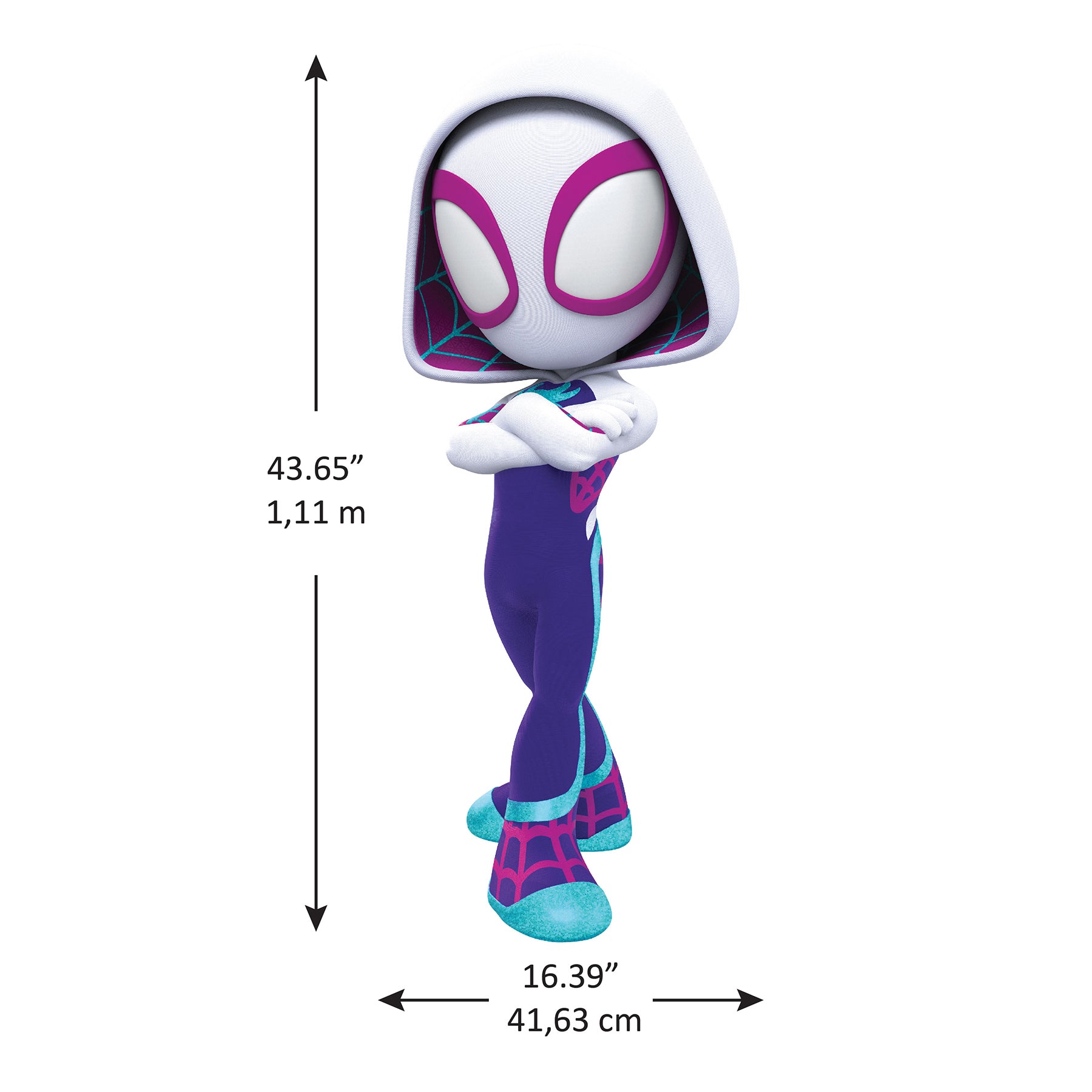 Marvel's Spidey And His Amazing Friends: Ghost Spider Wall Decals Wall Decals RoomMates