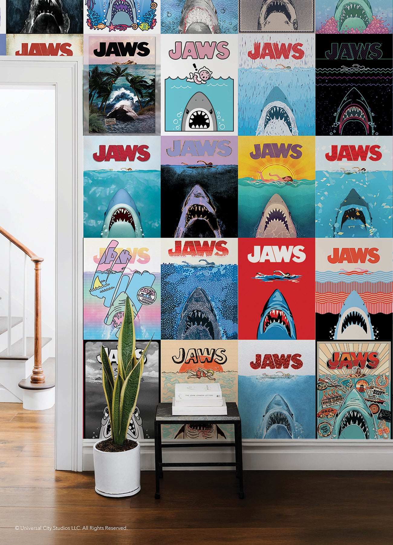 JAWS 50th Anniversary Posters Peel and Stick Mural Wall Murals RoomMates