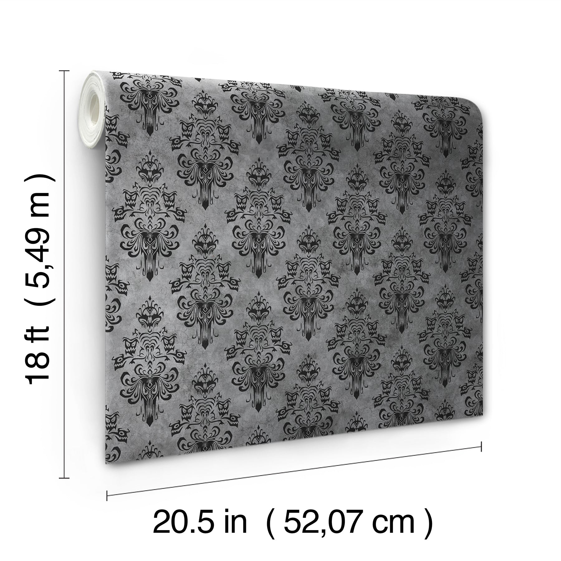 Disney Haunted Mansion Peel & Stick Wallpaper Peel and Stick Wallpaper RoomMates Decor   